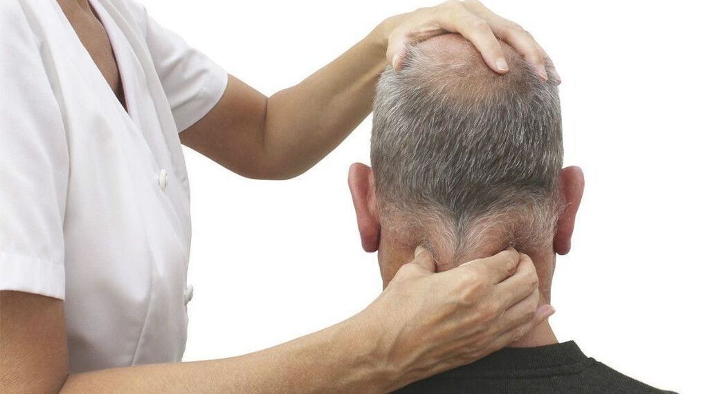 Przeprowadzenie leczniczego masażu szyi