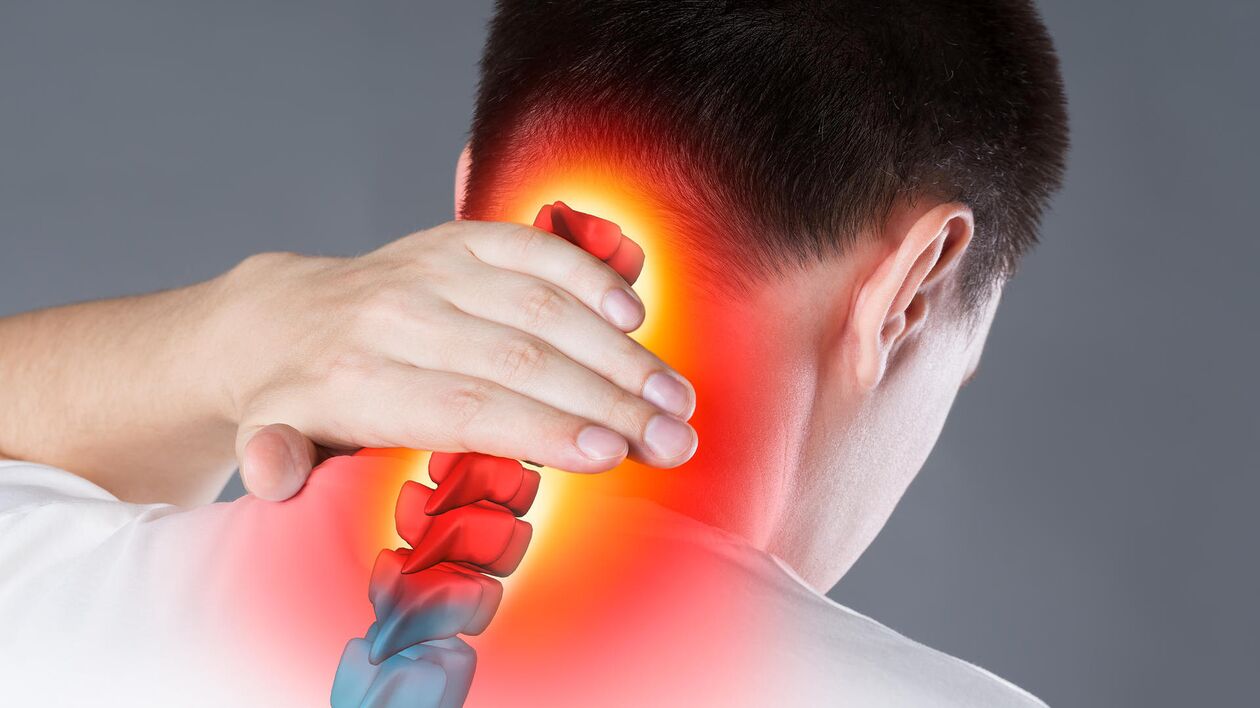 ból szyi z powodu osteochondrozy