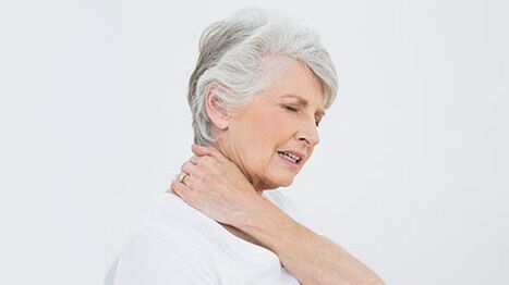 ból szyi jest przyczyną osteochondrozy szyjki macicy